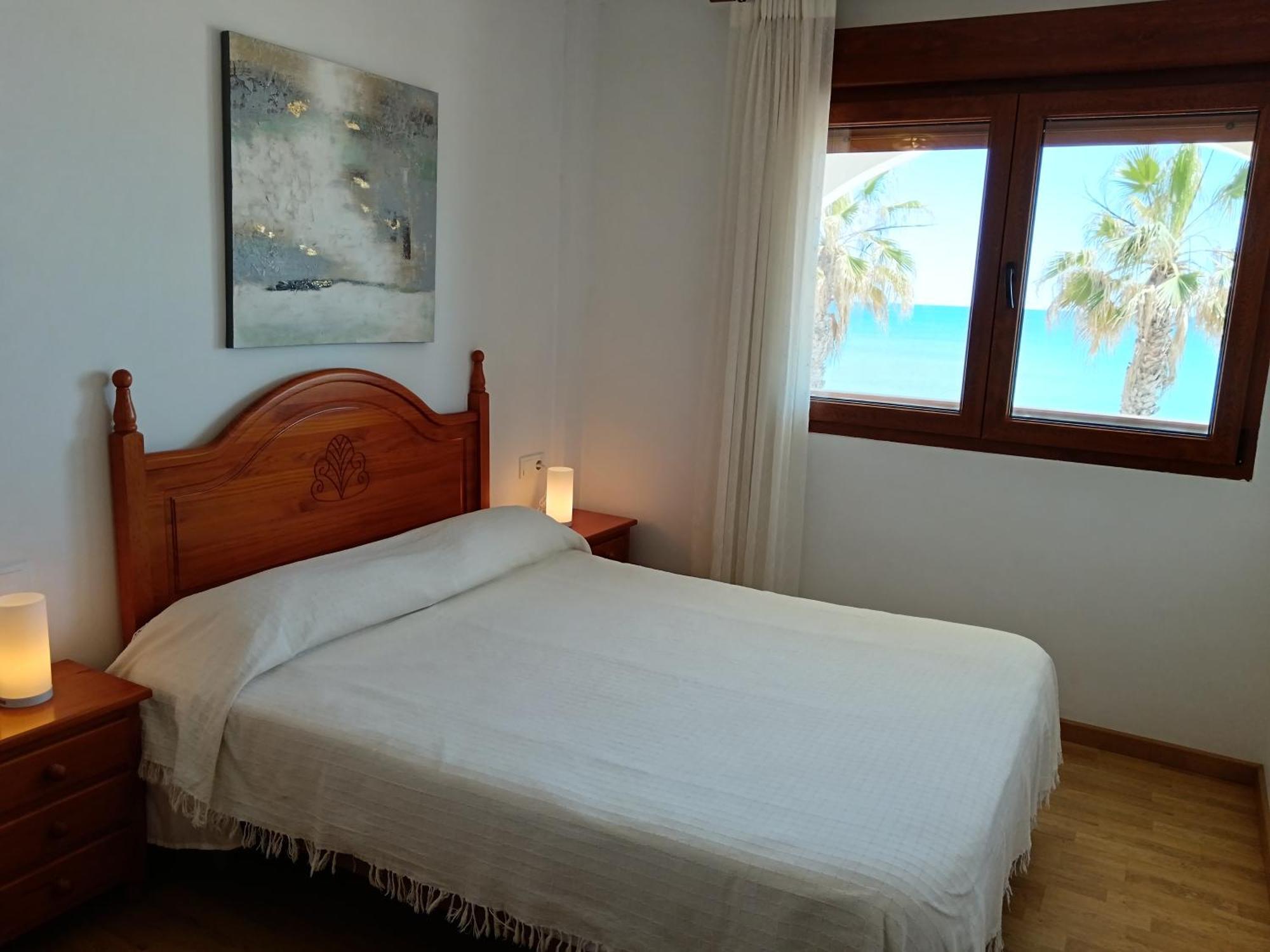 Primera Linea De Playa, Ada Benedicto Xiii, Aire Acondicionado, Wifi, Parking Peniscola Room photo